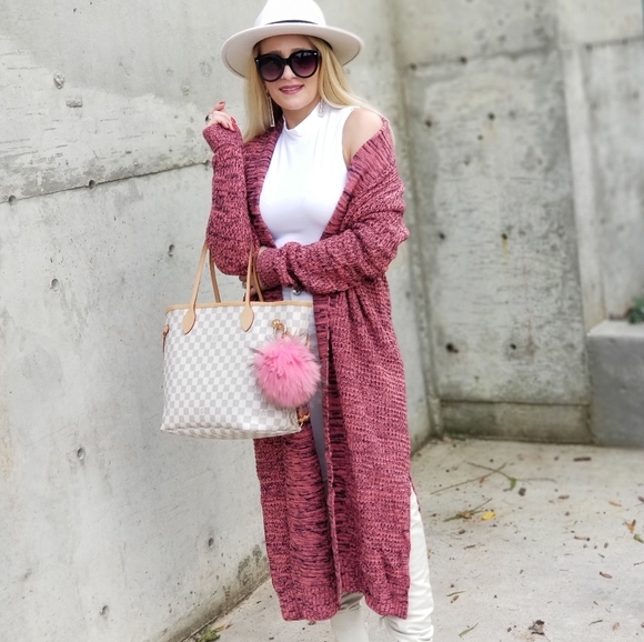 Cardigan Long Sleeve Knitted Sweater Cardi… - Picture 5 of 9